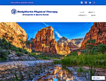 Tablet Screenshot of bodyworkspt.net